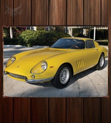 Металлическая табличка Ferrari 275 GTB 2 Alloy